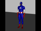 Captain America for Smay's M6 superhero Suit