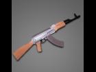 lowpoly game ready model of AK-47