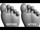 Fixed Soles of Feet for Genesis 2 Female