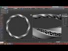 3D Tutorial | Modeling Triply Twisted Torus With Holes | 3dsmax
