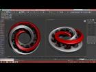 3d Tutorial | Interlocked Mobius Strip | 3dsmax