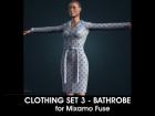 Bathrobe for Mixamo Fuse and Unity3D