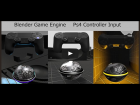 Blender Game Engine PS4 Controller (Python Script)