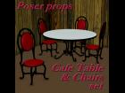 Cafe Table and Chairs set