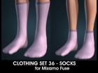 Socks for Mixamo Fuse and Unity3D