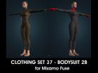 Bodysuit 2B for Mixamo Fuse and Unity3D