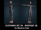 Bodysuit 3B for Mixamo Fuse and Unity3D