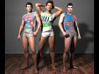 DAZ Model - T-shirt and Short Shorts for G2M