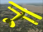 Stunt Bi-plane Low-poly