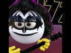 Kiss's Gene on Stage - emoticon/smiley - short animation