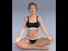 Meditation Pose for Genesis 3 Female