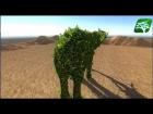 Animated Plant Asset : Statue Animal Plants - Elephant