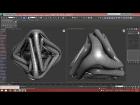 3d Tutorial | Twisted Tetrahedron Curio | 3dsmax