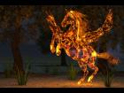 Superfly fiery ghost for HiveWire horse