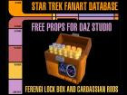 [Free Prop] Ferengi Lock Box and Cardassian Rods