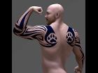 Tattoo Add-on for GDU Erastus for Genesis 3 Male