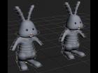 2 max9 bunny full rigged with CS animatable