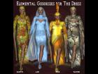Elemental Goddesses for The Dress