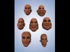 Caricature Heads for Genesis 3 Male (Set #1)