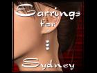 Earrings for Sydney