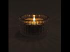 Votive Candleholder and Candle