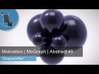 Motivation | Mograph Abstract 40 | 3dsMax