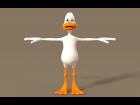 Toon Duck - rigged