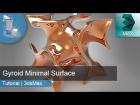 3d Tutorial | Gyroid Minimal Surface | 3dsMax