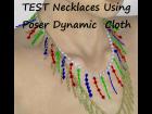TEST Necklaces Using Poser Dynamic Cloth
