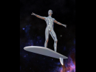 Silver Surfboard