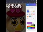 Paint 3D to POSER