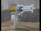 Steampunk piezoelectric pistol