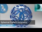 3d Tutorial | Spherical Pattern Symmetry | 3dsMax