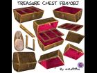 Treasure Chest FBX OBJ