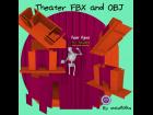 Theater Stage FBX and OBJ