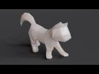 3d Printable Kitten Figurine