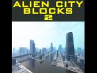 Alien City Blocks 2 for Bryce