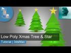 3d Tutorial | Low Poly Christmas Tree | 3dsMax