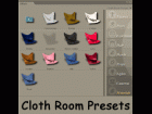 Cloth Room Presets