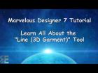 Marvelous Designer 7 Tutorial: Line 3D Garment Tool