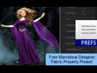 Marvelous Designer Fabric Preset Download
