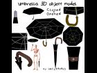 Umbrella 3D object model