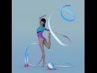 Rhythmic gymnastics PROP SET