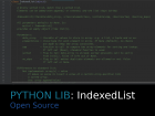 Python: IndexedList.py