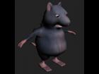 A Ready To Animate Big Fat Rat