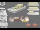 "Messy Baker" Set 6: Butter & Eggs