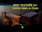 Iray Texture for Gothic Desk & Chair