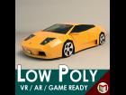 Low Poly Sports Car 02