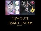 Cute & Cool Rabbit Tattoos