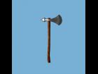 Axe for Barbarian Daz Studio Format Untextured